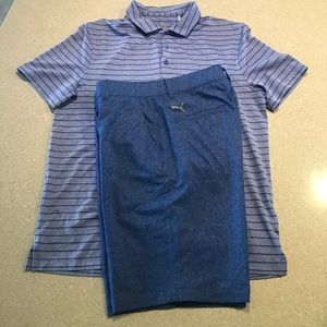 Boys youth Puma Golf Outfit